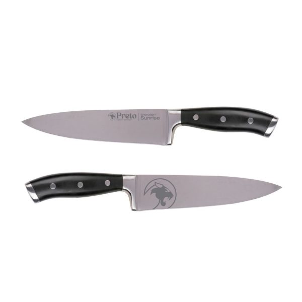Cuchillo Cocinero 20cm- Preto