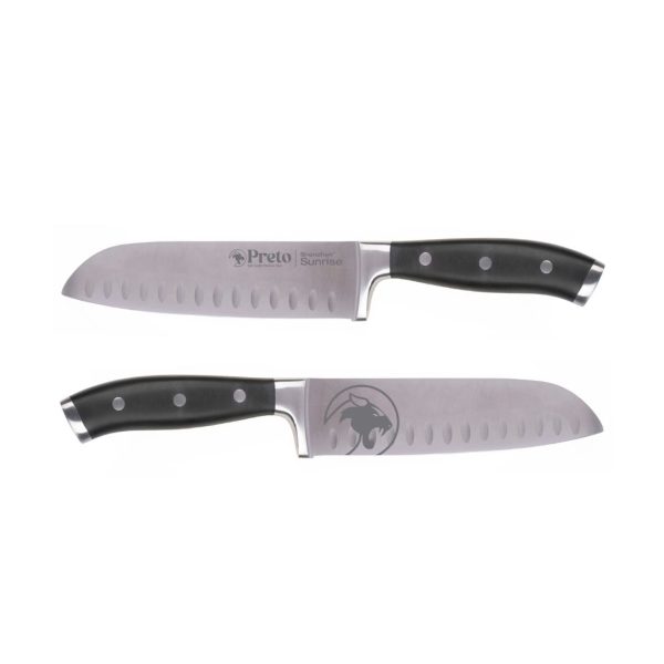 Cuchillo Santoku 16cm- Preto